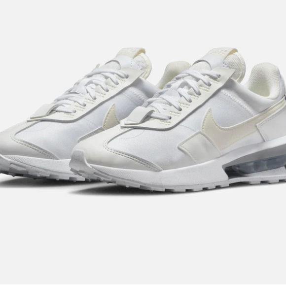 Nike Women's White and Gray Sneakers - Picture 2 of 3